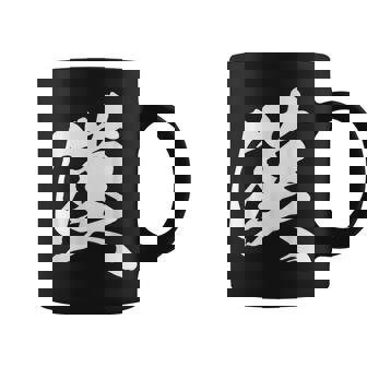 漢 おとこ 漢字 一文字 男らしい かっこいい 黒 他カラー メンズ 大きいサイズ 筆文字 コーヒーマグ - Kawaiitshirt