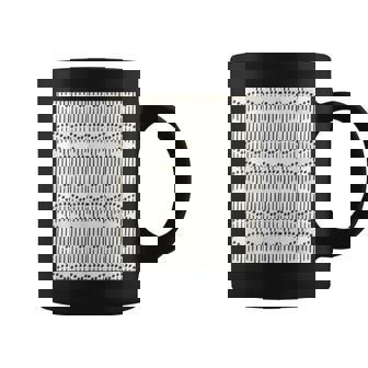 点と線 白 黒 コーヒーマグ - Kawaiitshirt