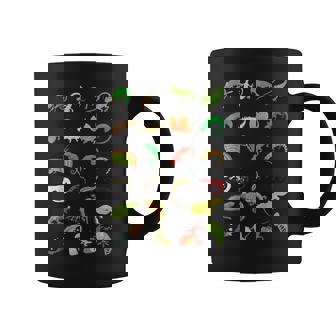 爬虫類 種別 かわいい ヤモリ トカゲ コーヒーマグ - Kawaiitshirt