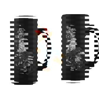 犬 おもしろ バイク オートバイ ライダース バイカー 面白い いぬ コーヒーマグ - Kawaiitshirt