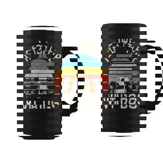 犬と一緒に暮らすのは コーヒーマグ - Kawaiitshirt