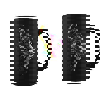 猫 動物 グラフィック アートワーク 猫 コーヒーマグ - Kawaiitshirt