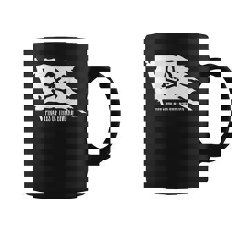 琵琶湖の海賊 ドクロ 旗 日本の景勝地 パロディ Biwako 滋賀県 日本 コーヒーマグ - Kawaiitshirt