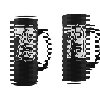 番号 79インチ ホワイト コーヒーマグ - Kawaiitshirt