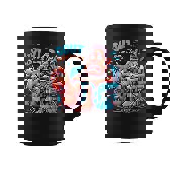 痛風が起こる 面白くて陽気な愚かな痛み むくみ コーヒーマグ - Kawaiitshirt