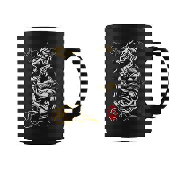 白龍、日本文化、縁起の良い コーヒーマグ - Kawaiitshirt