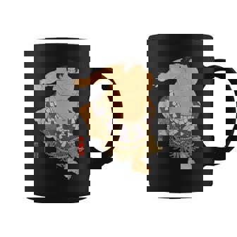 相撲取りtシャツ日本の相撲tシャツが大好きですヴィンテージアート相撲力士ラブレスリング コーヒーマグ - Kawaiitshirt