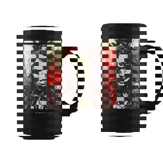 真面目な女王 野生の髪と尖った王冠 コーヒーマグ - Kawaiitshirt