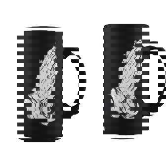 祈るイエスの手 コーヒーマグ - Kawaiitshirt