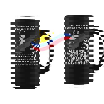 私はドゥテルテのtシャツを着て立っています。私は何の役にも立たないフィリピン人ではありません コーヒーマグ - Kawaiitshirt