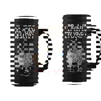 私はハト愛好家ですハト好き コーヒーマグ - Kawaiitshirt