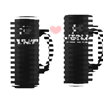 私はベトナムが大好きです、私はベトナムを心から愛しています コーヒーマグ - Kawaiitshirt