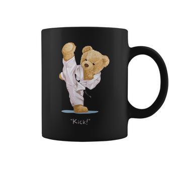 空手 子供用 テディベア テコンドー ボーイズ メンズ コーヒーマグ - Kawaiitshirt