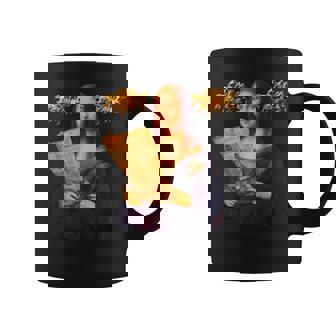 競馬 馬tシャツ モナリザ おもしろ ウマ レース 馬 乗馬 競馬 面白いtシャツ メンズ グッズ ネタ 大人 男性 コーヒーマグ - Kawaiitshirt