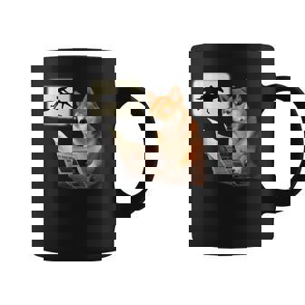 競馬 馬tシャツ 柴犬 シバイヌ 面白いtシャツ ウマ レース 馬 乗馬 メンズ おもしろグッズ ネタ 大人 男性 コーヒーマグ - Kawaiitshirt