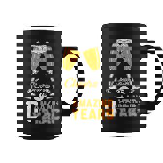 結婚10周年記念ギフト Cheers Amazing Years Married コーヒーマグ - Kawaiitshirt