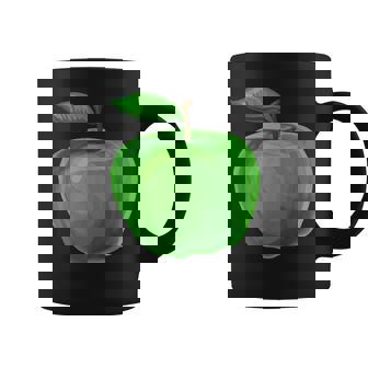 美しい青りんごを彩った果物や果物のりんご。 コーヒーマグ - Kawaiitshirt