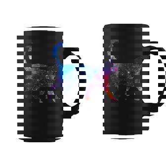 美的シルエット 星 宇宙 銀河 猫 コーヒーマグ - Kawaiitshirt