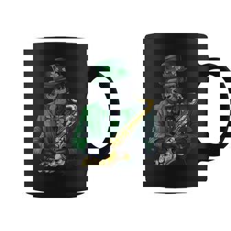 聖パトリックの日 ゴリラサックス コーヒーマグ - Kawaiitshirt