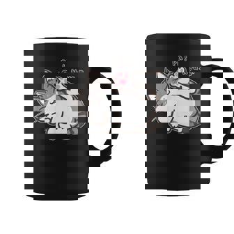 肉球を見せる猫ちゃん キジ白猫 猫好き 動物 かわいい おもしろ ネタ コーヒーマグ - Kawaiitshirt