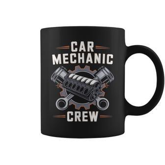 自動車整備士 クルー 普通車 整備士 コーヒーマグ - Kawaiitshirt