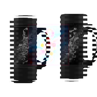 花 高音記号 銀河 宇宙 天の川 コーヒーマグ - Kawaiitshirt