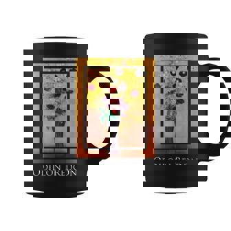 花瓶 オディロン・ルドン 絵画 シンボリズム 花ase Flowers Odilon Redonymbolism コーヒーマグ - Kawaiitshirt