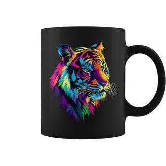 虎 大型猫 野生動物 虎 猫好き かわいい虎 コーヒーマグ - Kawaiitshirt