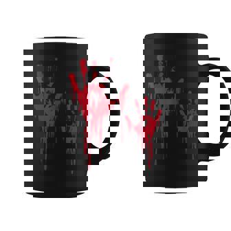 血のスプラッターハロウィーンのゾンビの犠牲者 コーヒーマグ - Kawaiitshirt