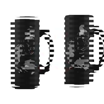 袋に入った魚 ナマズ コーヒーマグ - Kawaiitshirt