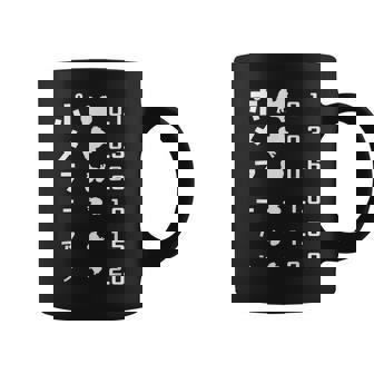 視力検査 ポメラニアン ポメラニアン好き 愛犬家 犬が好き 犬の飼い主 ポメラニアンの飼い主 犬好き コーヒーマグ - Kawaiitshirt