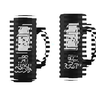 豆腐メンタル（とうふ）【変なデザイン屋さん】キャラクター ゆるくて かわいい 面白い イラスト コーヒーマグ - Kawaiitshirt