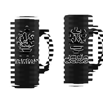 足立です Adachides《23区》足立区 パロディ ブランド【ロゴ ブラック 黒】ジモティ 地元愛 面白 コーヒーマグ - Kawaiitshirt