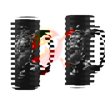 軽くたたくトマト ダンシング 軽くたたくトマト フルーツ コーヒーマグ - Kawaiitshirt