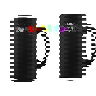 遊び好きなレインボーキャット Lgbtq プライド 楽しい コーヒーマグ - Kawaiitshirt