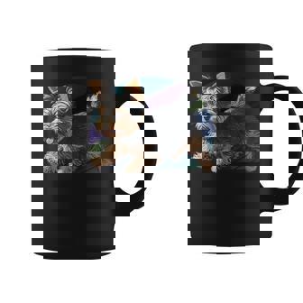 遊び心のあるヨークシャーテリア犬 ポップアート 誇り高きヨーキーオーナーズ コーヒーマグ - Kawaiitshirt