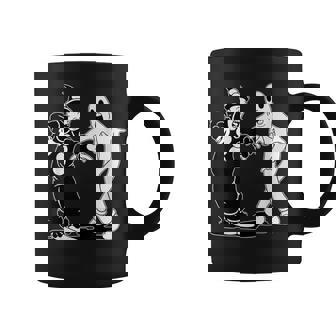 道化師のココと幽霊の踊り コーヒーマグ - Kawaiitshirt