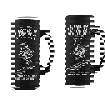 還暦祝い スキー好き 雪好き 父 母 男性 女性 60歳お祝い Embrace Life'ski Trails コーヒーマグ - Kawaiitshirt