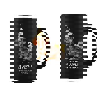 還暦祝い 犬好き 男性 女性 父 母 還暦 お祝い 60歳 かわいい 犬 ダックスフンド おしゃれ 赤色 コーヒーマグ - Kawaiitshirt