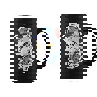 郵便配達員、Dps 配達員の猫を削除 コーヒーマグ - Kawaiitshirt