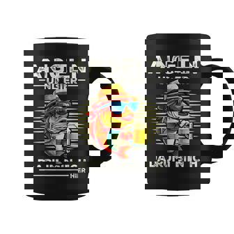 釣り人の服 面白いことわざ釣りとビールサーモンデザイン コーヒーマグ - Kawaiitshirt