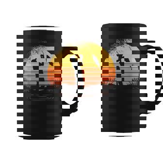 釣り人日没漁師釣り竿 コーヒーマグ - Kawaiitshirt