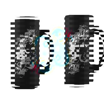 陰陽太極拳ドラゴンデザイン 瞑想用 太極拳 コーヒーマグ - Kawaiitshirt