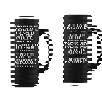 集まって環境を楽しむことができてとてもうれしいです コーヒーマグ - Kawaiitshirt