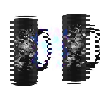 青と紫の模様の蝶たち 昆虫プリント コーヒーマグ - Kawaiitshirt