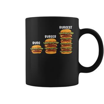 面白い バーグ バーガー バージェスト バーガー ハンバーガー チーズバーガー コーヒーマグ - Kawaiitshirt