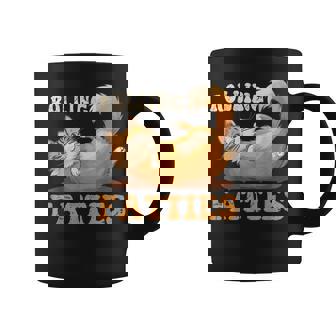 面白い 猫 ローリング ファティ 男女兼用 猫 コーヒーマグ - Kawaiitshirt