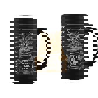 面白い 逮捕された犯罪者猫 マグショット I Hate People Cat Lover コーヒーマグ - Kawaiitshirt