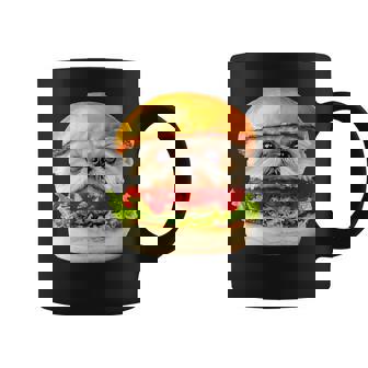 面白いtシャツ シーズー 犬 ハンバーガー メンズ 犬好き グッズ かわいい おもしろ 面白い 服 ネタ コーヒーマグ - Kawaiitshirt