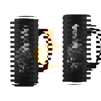 面白いtシャツ テニス モナリザ おもしろ 服 ネタ メンズ テニス部 おもしろグッズ 大人 子供 コーヒーマグ - Kawaiitshirt